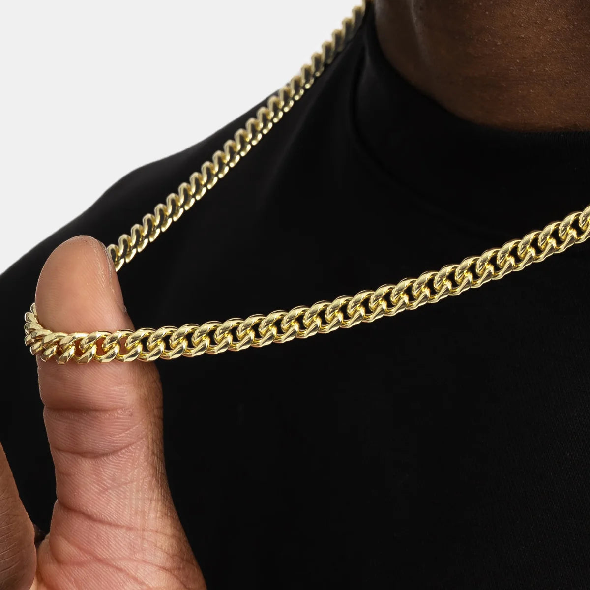 14k YGF Cuban Chain