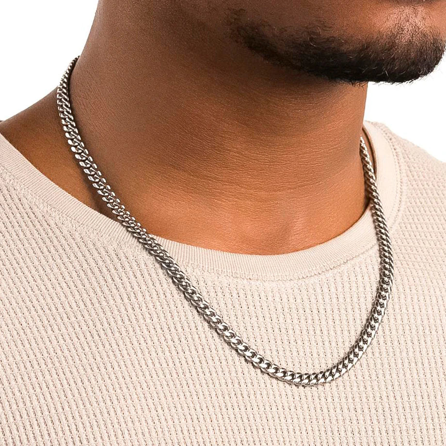 14k WGF Cuban Chain