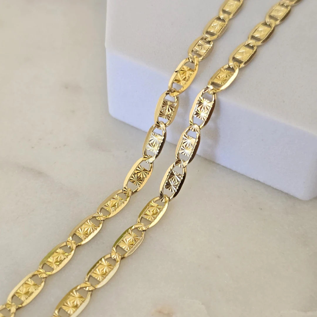 14k YGF Valentino Chain